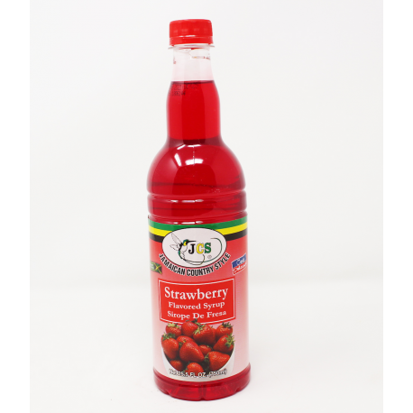 JCS STRAWBERRY SYRUP