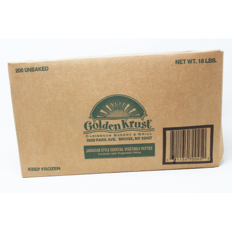 GK VEGGIE UNBAKED COCKTAIL PATTIES