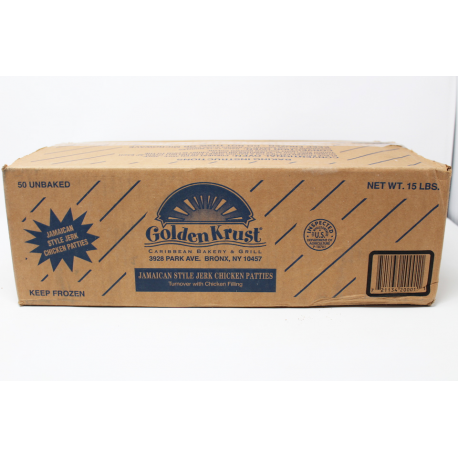 GK CHICKEN JERK PATTIES [UNBAKED]