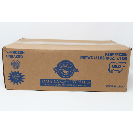 CFD BEEF PATTIES [MILD] [UNBAKED]