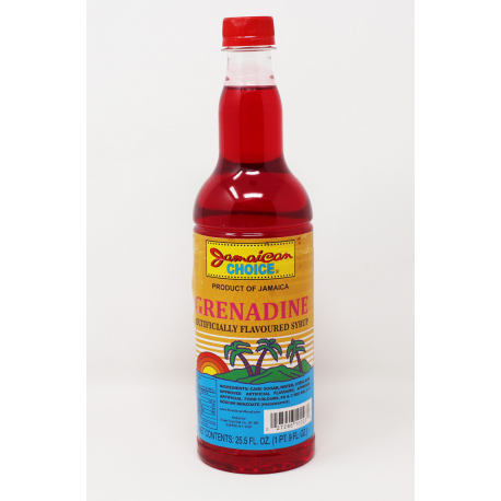 JAMAICAN CHOICE GRENADINE SYRUP