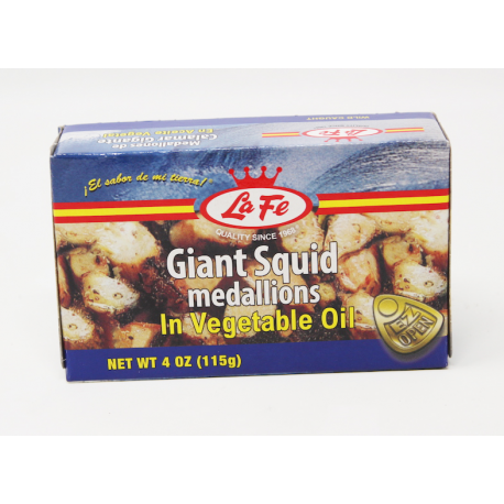 MEDALLONES DE CALAMAR-ACEITE