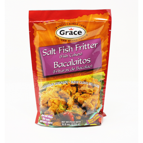 SALT FISH FRITTER (BACALAITOS)