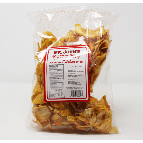 MR JOHN'S SPICY PLANTAIN STRIPS