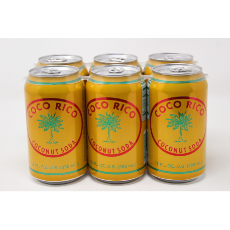COCO RICO COCONUT SODA YELLOW CAN