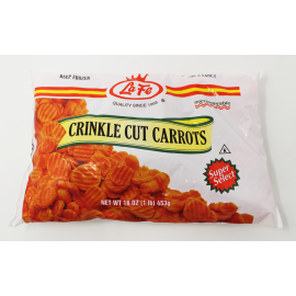 CRINKLE CUT CARROTS