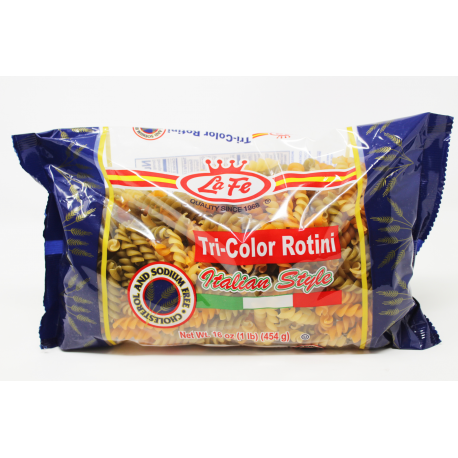 PASTA TRI-COLOR ROTINI
