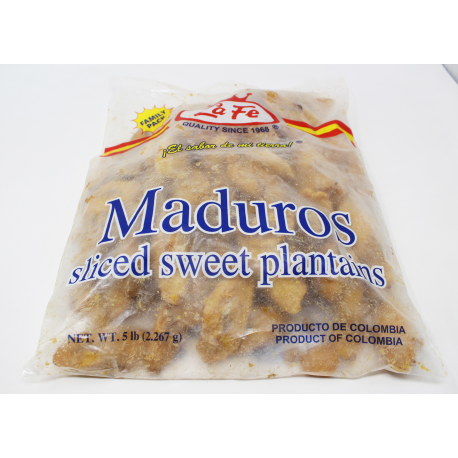 SWEET PLANTAIN SLICED